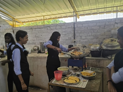 Snacks Making by the Students @ICAS