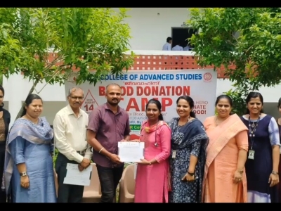 Blood Donation Camp at I-CAS