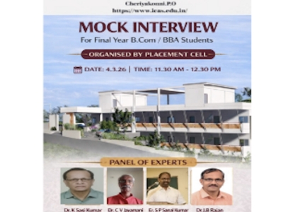 Mock Interview for Final Year students