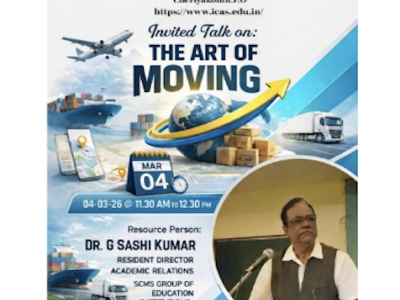 Invited Talk by Dr. G Sashi Kumar
